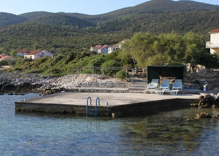 Family-friendly With Swimming Pool Kneza, Korcula - 9130 아파트 *